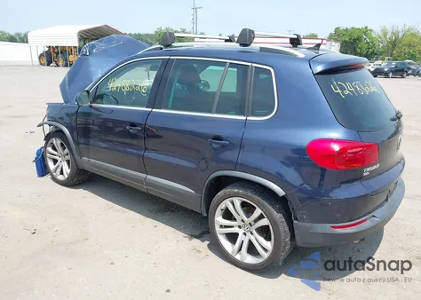 2016 Volkswagen Tiguan Sel from USA, damaged, VIN WVGAV7AX2GW560938